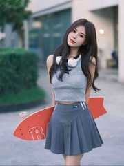 航中路妹子水灵真水灵