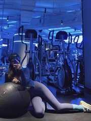 广州小妖精健身房翘臀大长腿